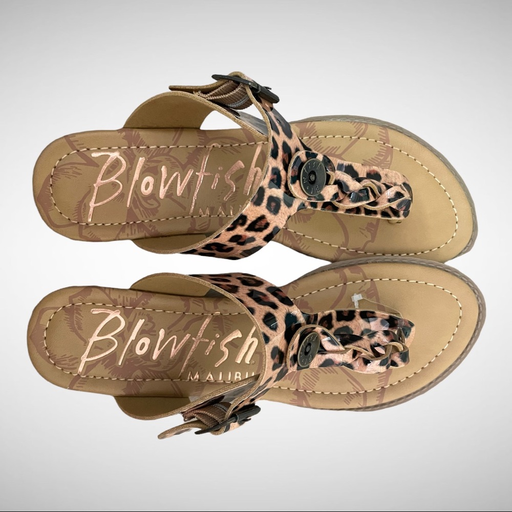 Blowfish Barro Nat Leopard Patent 8